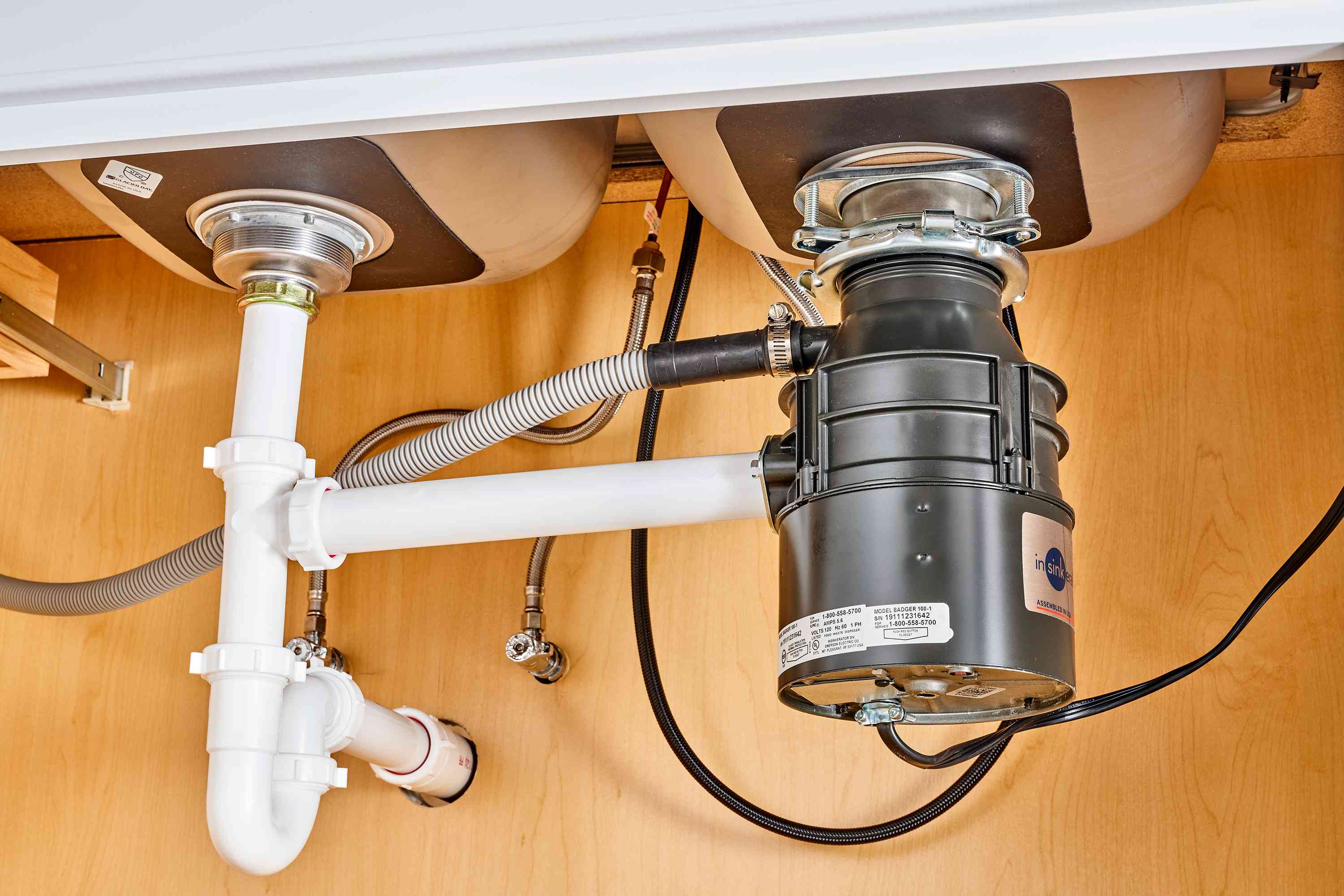 Garbage disposal replacement and installation