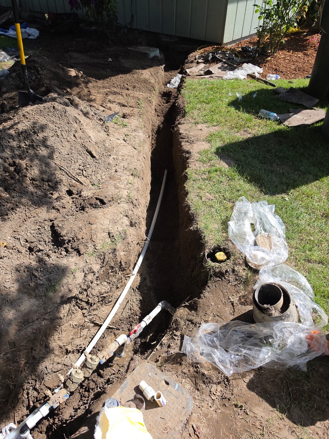 Underground water service